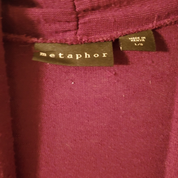 Metaphor Purple Cardigan - Picture 4 of 4